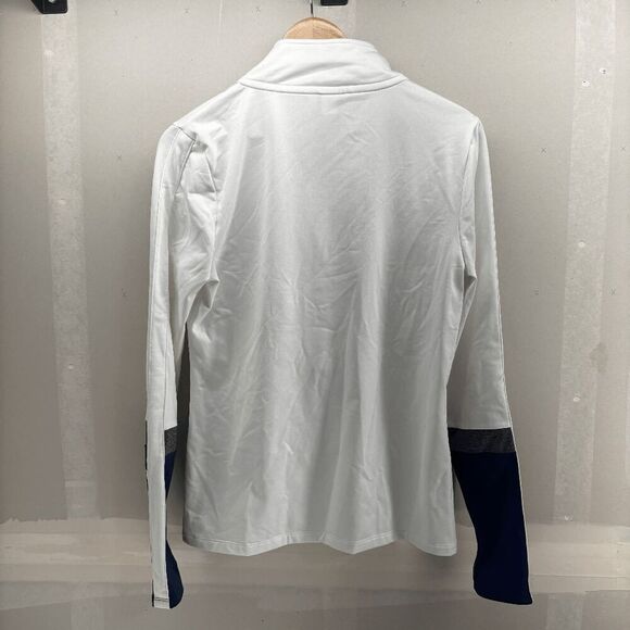 PINK Victorias Secret Ultimate Pullover Jacket 1/4 Zip Spellout Stretch Large - Picture 3 of 8